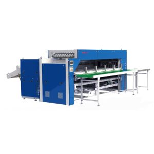Automatic sorting folder with stacker(4 stacking position) , Up to 60m/min.