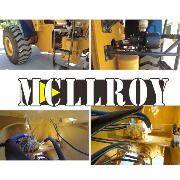 Medium Articulated 5 Ton Wheel Loader Machine For Industrial Construction