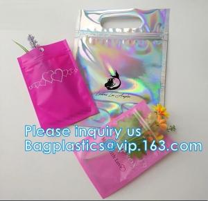  mylar zipper bags Three side seal bags bags with clear front Spout pouches Plastic bag Paper products Pill packages Manufactures