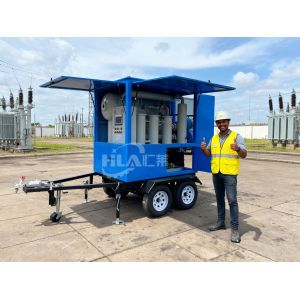 Automatic Manual Operation Mobile Oil Purifier with Filtering Particles ≥99.5% and ≤1 Micron Filtering Precision