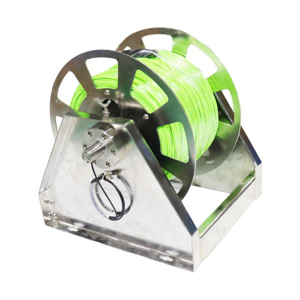 Plastic Cable Drum System Unbreakable Fiber Optic Plastic Cable Reel Robust PC With Winder 235mm