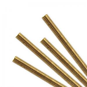  Structural ASTM A193 M6 M8 M12 Din975 Copper Threaded Rod Manufactures