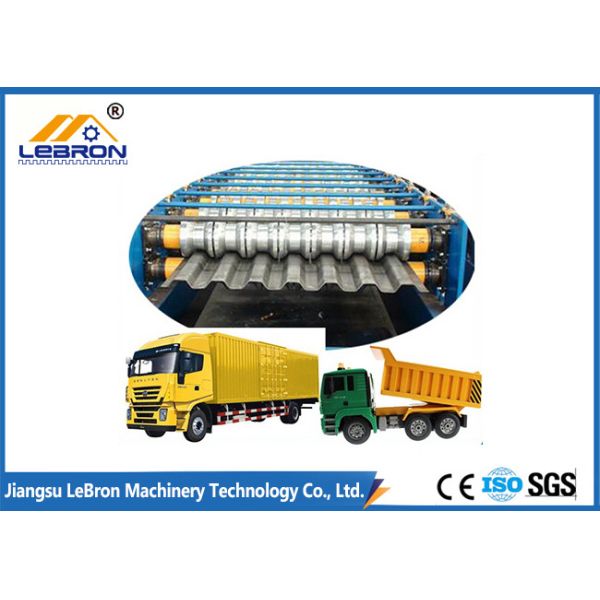 Quality White color and blue color car panel cold roll forming machine 2018 new type 10 meter container panel for sale