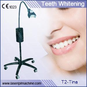  White Vertical Teeth Whitening Machine For Home Use With LED Light Manufactures