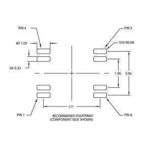  TC2500 2.5G BASE-T SINGLE Port SMT Ethernet Transformer Modules Manufactures