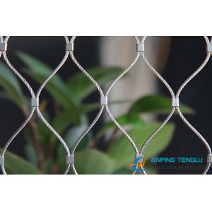 X-Type Cable/Rope Mesh With Stainless Steel for Architecture Applications