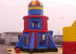 Customize 10m Tall Rocket Inflatable Jumping Castle Bouncer Tower Outdoor Play