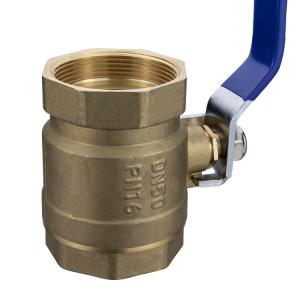  600WOG 1/2''-2&quot; 12mm BSP Female And Female Threaded Brass Ball Valve With Different Size Manufactures