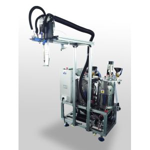  High Precision 2 Part Silicone Metering and Dispensing System with Dynamic Mixing Method Manufactures