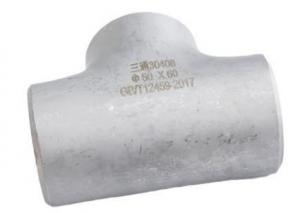  Butt Weld Fitting ASME Stainless Steel Reducing Tee A234 Wpb Manufactures