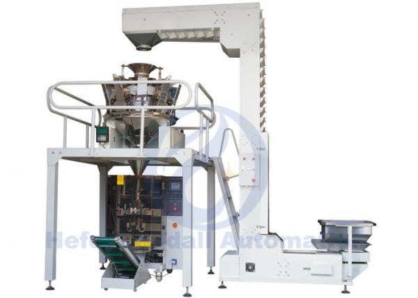 Quality Pillow Bag Vertical Form Fill Seal Machine With 10 Heads Computer Combination Weigher for sale