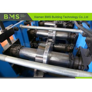 Shelf Pillar Racking Roll Forming Machine With On Line Punching And PLC Control