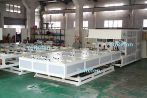  Air Cooling PVC Pipe Belling Machine , Automatic PVC Pipe Welding Machine With 3gr13 Mould Manufactures