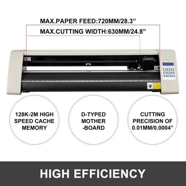 ABS Carriage Sliver 28 Inch 720mm Vinyl Cutting Plotter Machine