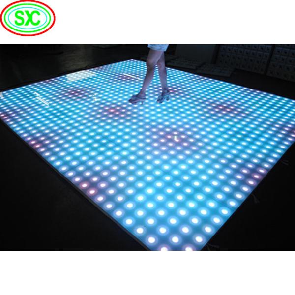 W2 X H4 Module Qty 8PCS LED Dance Floor with DMX512 Control System and RGB