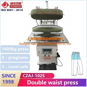  Steam Ironing Trouser Pressing Machine LED PLC Control For Double Waist Steam Press Manufactures