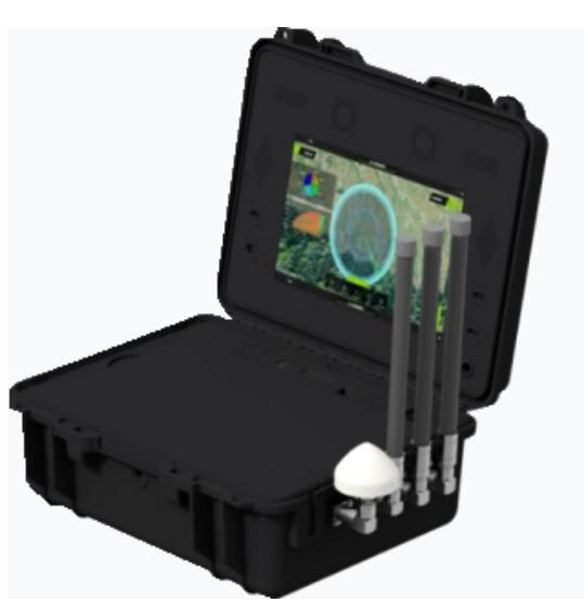 Portable Drone Detection And Positioning Decoy Device Of Anti-Drone System FW-AT