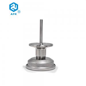  AFK Industrial SS Flange Mount Stem Thermometer Dial Axial Quick Chuck Bi Metal Manufactures