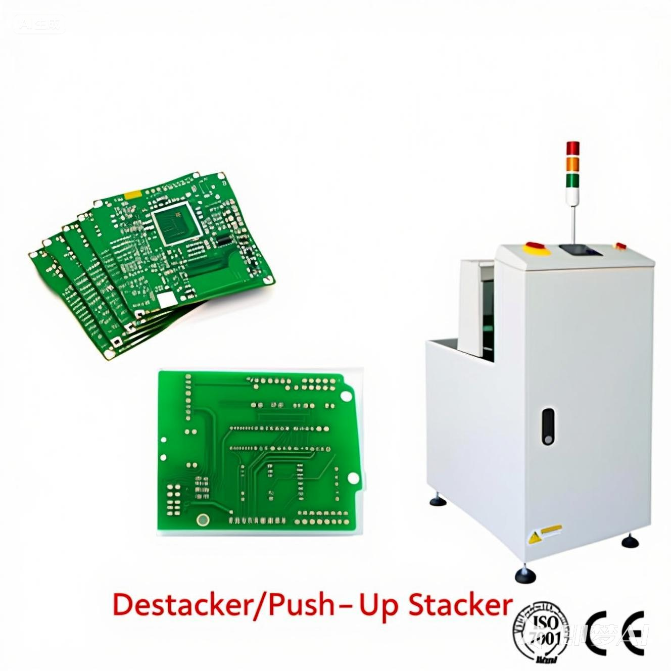  300PCS Capacity PCB Loader Machine Stable Auto LED Buttons 150V/A Manufactures