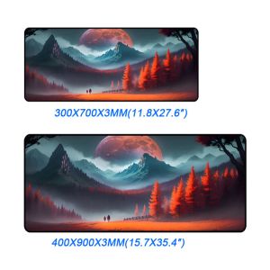 Custom Gaming Mouse Mat HEATED Material Mouse Pad For Keyboard And Mouse Nonslip