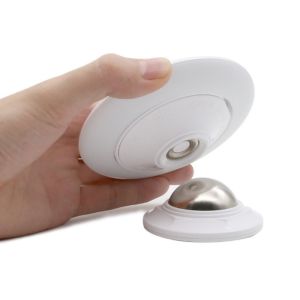 UFO LED Infrared LED Night Lamp 360 Degree Rotation With Human Body Induction