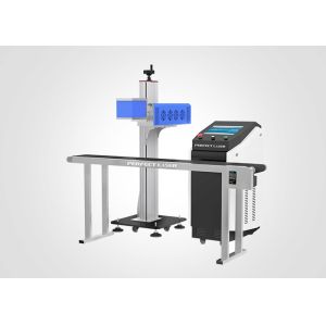  CO2 Laser Marking Machine Integrated Modular Design Automatic Flight Marking Function Manufactures