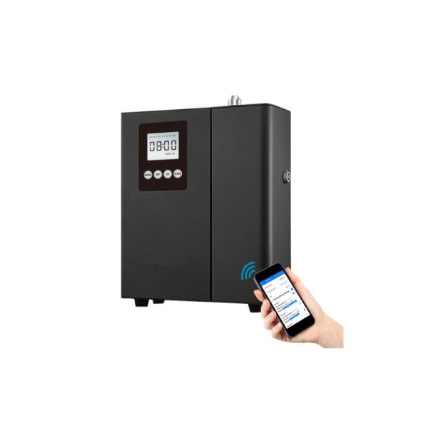 Quality Smart Aluminum Scent Diffuser with Bluetooth App Control 150ml Capacity 8W 100-300CBM Coverage Commercial Aroma Diffuser for sale