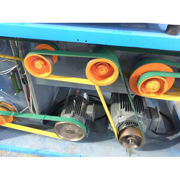 High Durability Fine Wire Drawing Machine , Magnetic Brake Horizontal Wire Drawing Machine