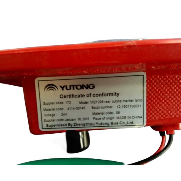 Rearview Mirror 24V Original Bus LED Rear Side Ceiling Light