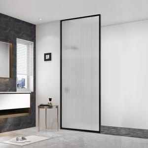  Fixed Walk In Shower Glass Partition , 8mm Frameless Glass Shower Screens Manufactures