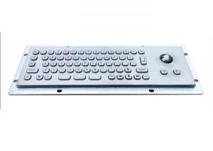  Customizable Compact Small Kiosk Industrial Keyboard With Optical Trackball Manufactures