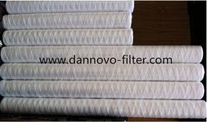  Customized wholesale 30 String Wound Filter Cartridge PP Yarn Water Filter Cartridge Manufactures