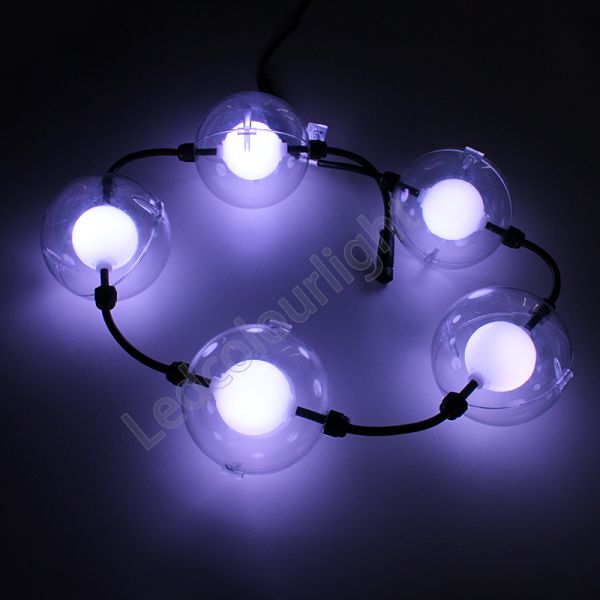 Pixel Controlled Dynamic DMX512 D100mm LED Pixel 3D Ball String Light