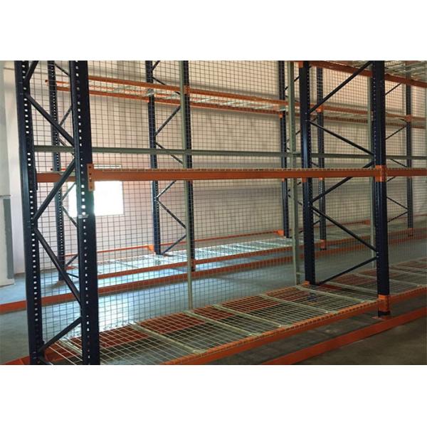 Quality Adjustable Pallet Racking System , Robot Welding Wire Mesh Decking For Warehouse for sale