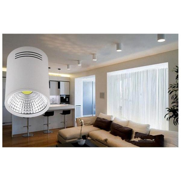 Ceiling Surface Mounted Dimmable Down Lights 120 Degree Beam Angle 100 - 240VAC
