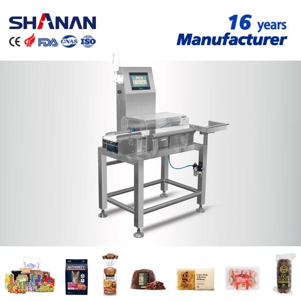 Quality Automatic Check Weigher Check Weigher Machine Small Weight Check Machine Checkweigher Price with Mettler Toledo Load Cell for Food Packed in Sachet for sale