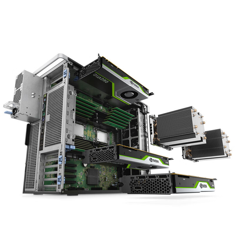 Dell T7920 Office Workstation with 24*DDR4 RDIMM Memory Type and Intel Xeon