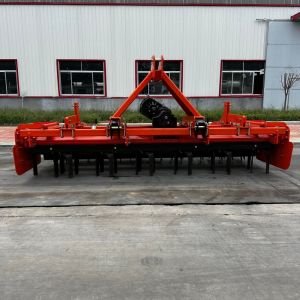 Tractor-Powered Multi-Function Power-Driven Harrow for High-Efficiency Soil