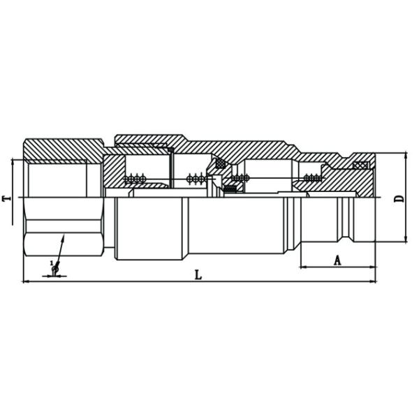 New Valve Design Flat Face Quick Release Couplings Minimal Fluid Loss