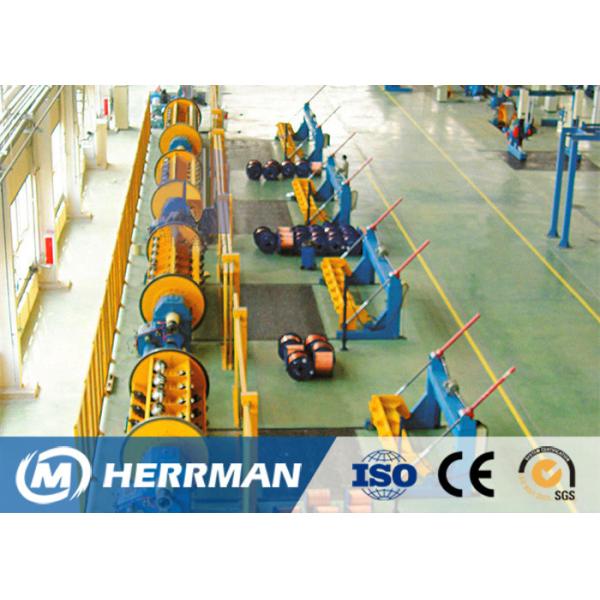 High Speed Frame Type Cable Stranding Machine Aluminum Copper Conductor