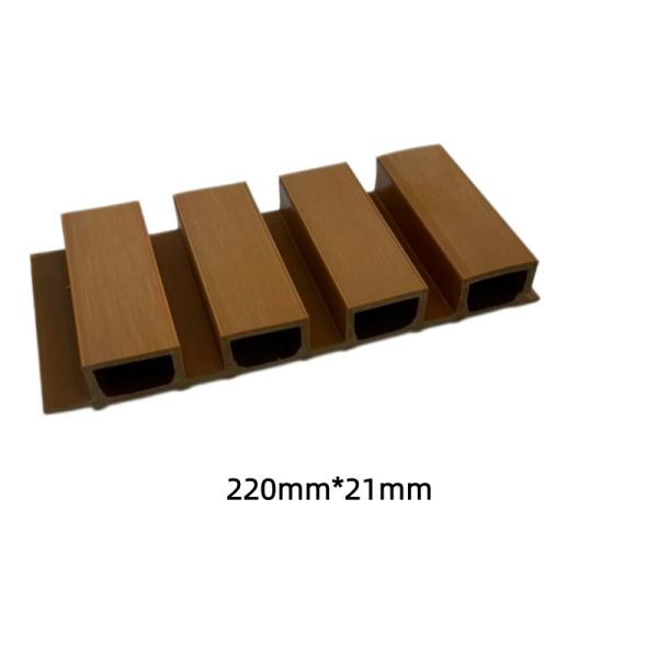 First Gen WPC Wall Panel Moisture Resistant Weather Proof Outdoor Wall Cladding