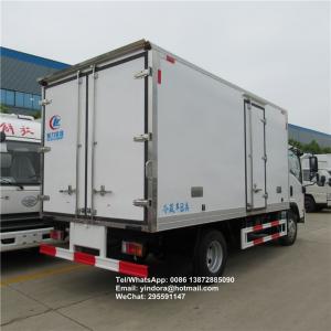  new isuzu refrigerated truck 3.5 tons meat transport refrigerated truck body light vehicle 2 ton mini refrigerator truc Manufactures