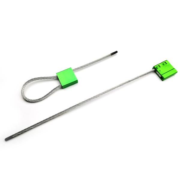 4.0mm Diameter Galvanized Steel Wire Cable Security Seals For Container Security