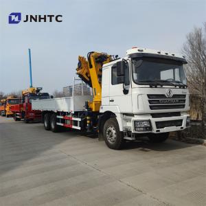  Shacman 8x4 F3000 12 Tons Truck Mounted Crane 4 straight arm 12 wheel Manufactures