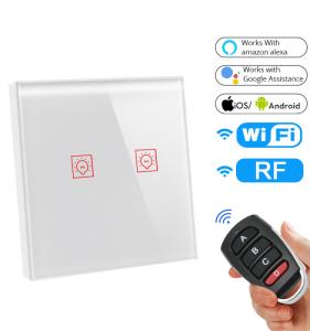  Glomarket Tuya Wifi Touch Glass Panel Smart Switch Interruptor Inteligente Remote Control Smart Home Appliances Manufactures