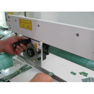 Easy Manual V-groove PCB Separator with Round and Linear Blades