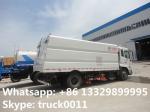 dongfeng 4*2 LHD Cummins 180hp/185hp diesel road sweeper cleaning vehicle for