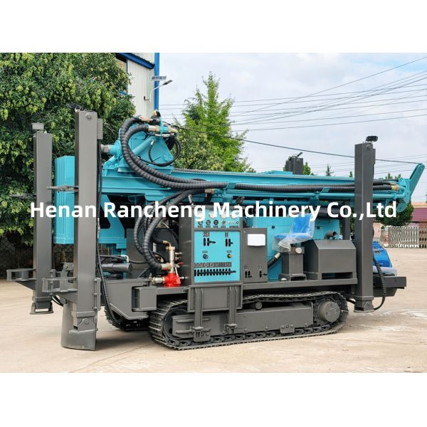 RCF350C Multi-Functional Drilling Rig With Air Compressor And Mud Pump