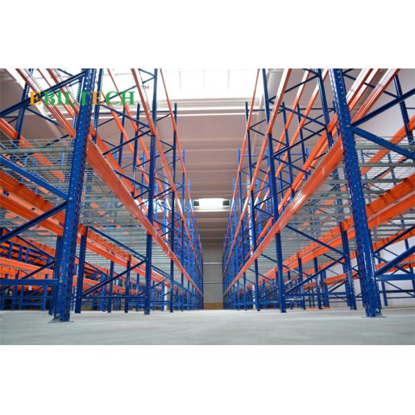 Metal Storage Teardrop Racking System Spring Automatic Safety C Type