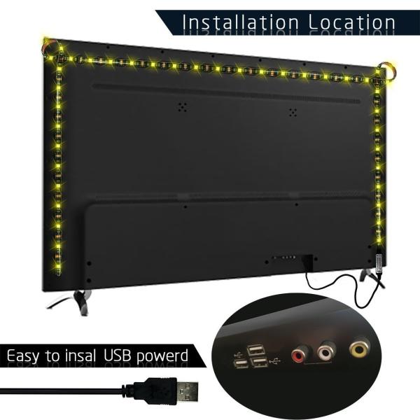 TV Backlight Strip Light LED Ce PVC Office